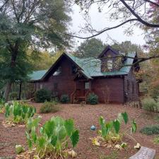 Log Home Surface Stripping And Staining In Jasper GA 9